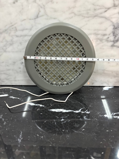 Диффузор на магнитах с вентилятором ТД100 серый орнамент фигурный 100 мм