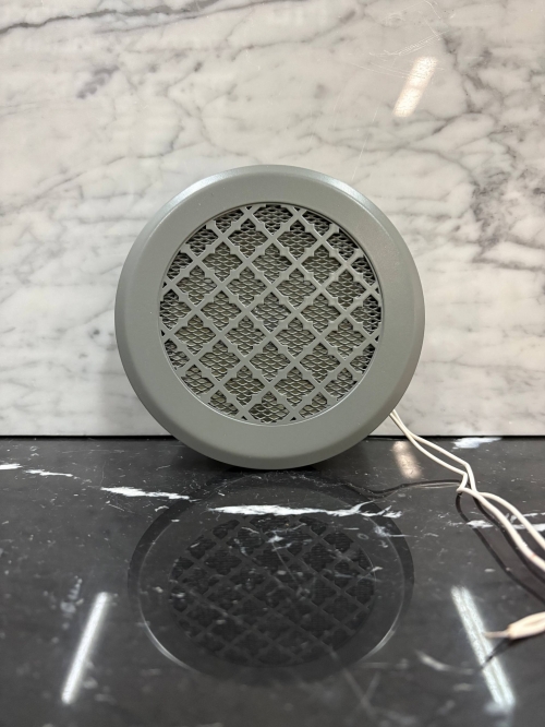 Диффузор на магнитах с вентилятором ТД100 серый орнамент фигурный крупный 100 мм